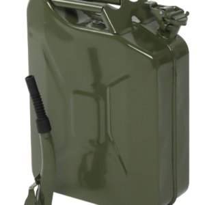20L Portable American Fuel Oil Petrol Diesel Storage Can Army Green