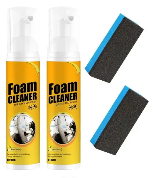(2 Pack) Multi Purpose Foam Cleaner for Car Detailing, 22 Oz