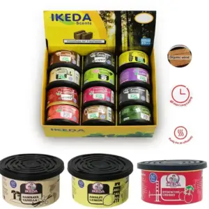 Car Air Freshener Bubble Gum Scent Organic Cans Odor Eliminator Essential Long-Lasting,Strong Fragrance for Home Closet