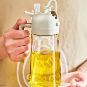 2 in 1 200/300/500Ml Oil Spray for Kitchen Spray Oil Bottle Oil Washer Vinegar Soy Sauce Sprayer Containers Washer
