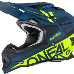 '- 0200-214 2Series Adult Helmet, Spyde (Black/Hi-Vis, LG)